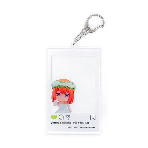 『五等分の花嫁∽』ねんどろいどぷらす フォトフレーム風アクリルキーホルダー 中野四葉